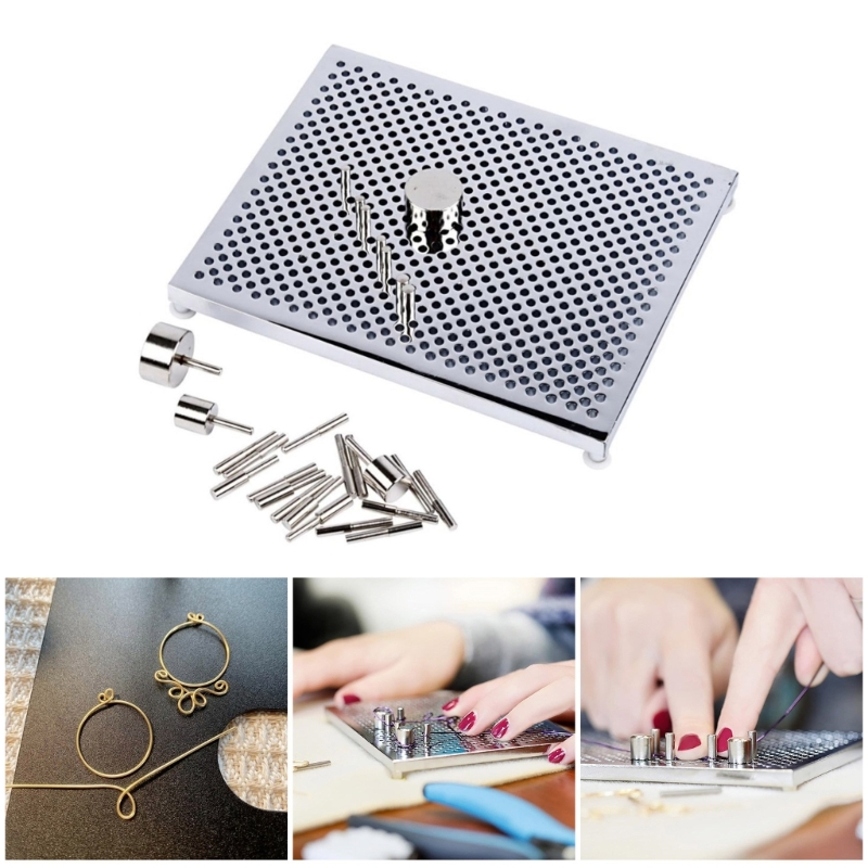 Wire Jewelry Making Jig - DIY Tel Sarma Seti Takı Yapımı