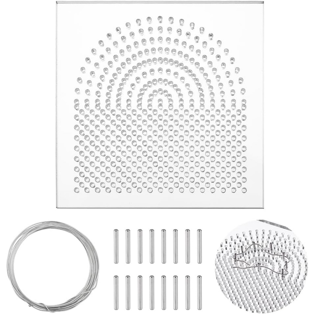 Wire Jewelry Making Jig - Tel Bükme Jig Tel Elemanları 10x10