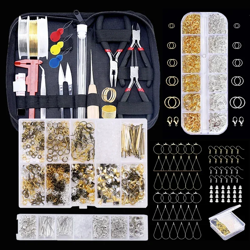Jewelry Making Tool Kit - Takı Yapımı Malzemeleri Seti, Takı Aletleri,