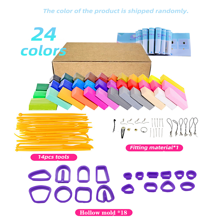 Jewelry Making Tool Kit - Polimer Kil Küpe Yapımı Seti, 18