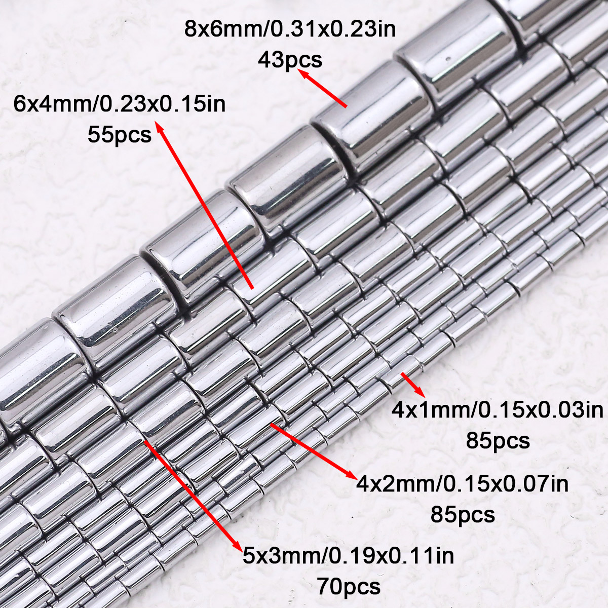 Altın renk kaplama düz tüp sil - Seed Bead Tube incelemesi ve fiyatı