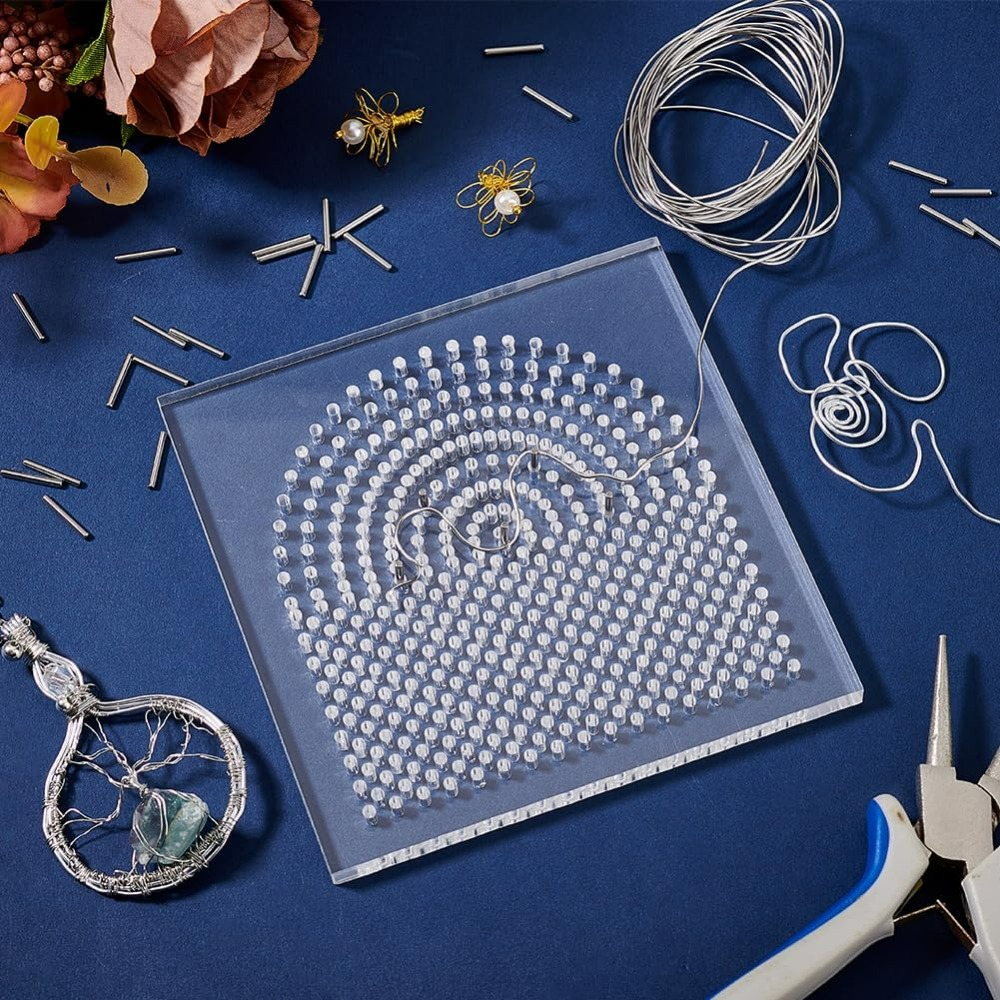 Tel Bükme Jig Tel Elemanları 1 - Wire Jewelry Making Jig incelemesi ve fiyatı