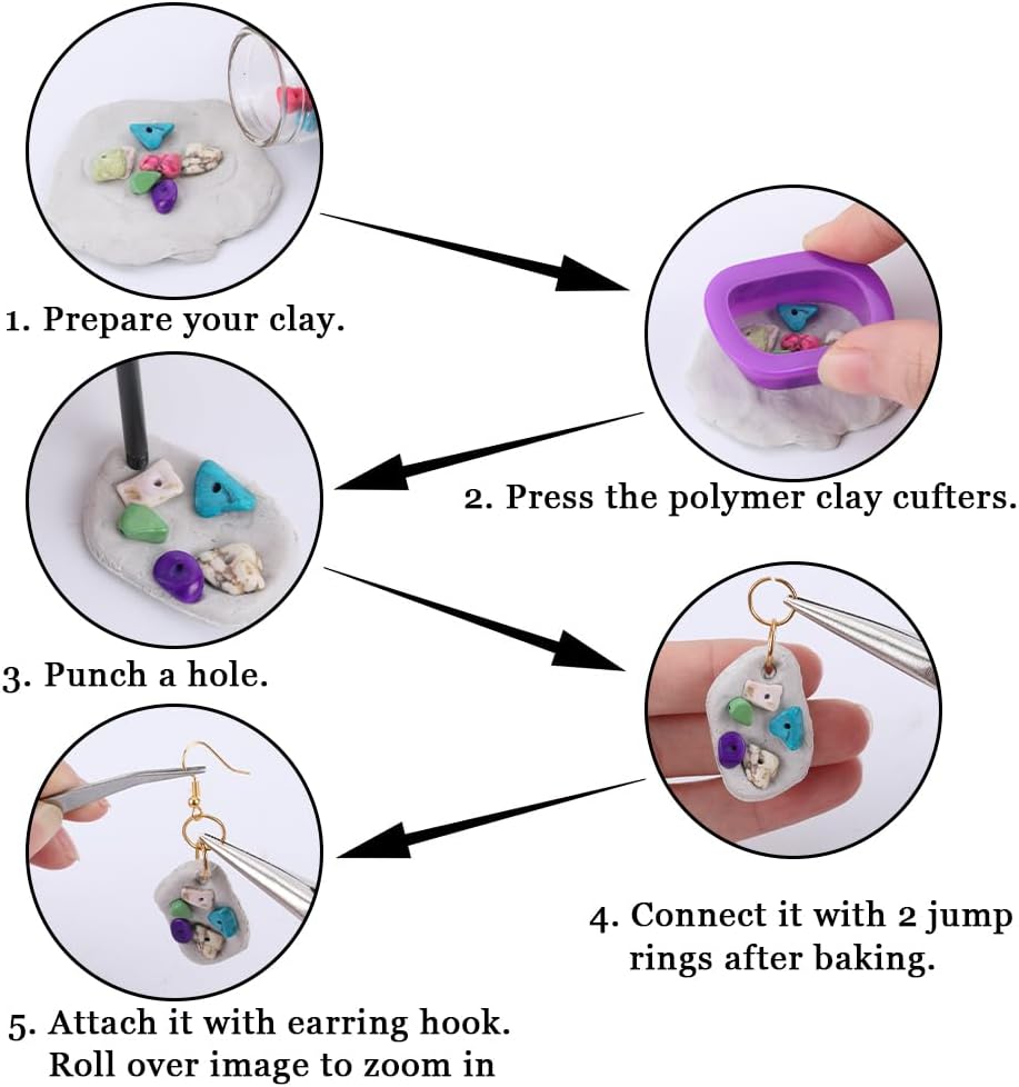 Polimer Kil Küpe Yapımı Seti,  - Jewelry Making Tool Kit incelemesi ve fiyatı