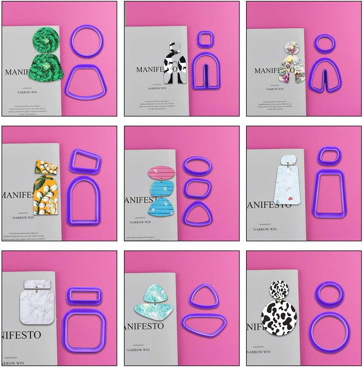 Polimer Kil Küpe Yapımı Seti,  - Jewelry Making Tool Kit incelemesi ve fiyatı