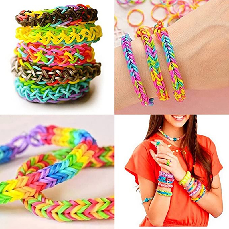 600 adet Renkli Lastik Bant Bi - Jewelry Making Tool Kit incelemesi ve fiyatı