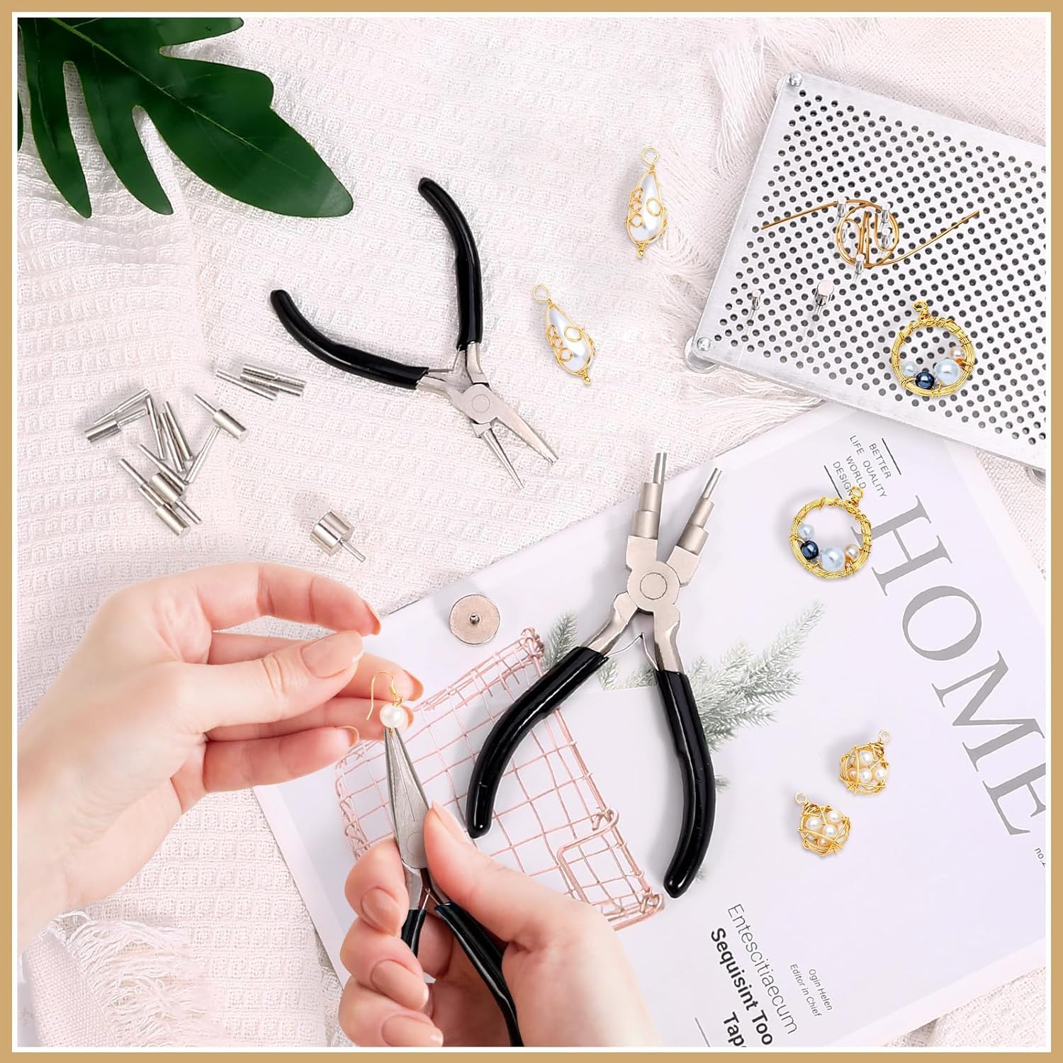 Güvenli Yuvarlak Köşelere Sahi - Wire Jewelry Making Jig incelemesi ve fiyatı