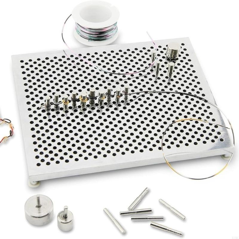 R3MC Tel Bükme Kartı Alüminyum - Wire Jewelry Making Jig incelemesi ve fiyatı