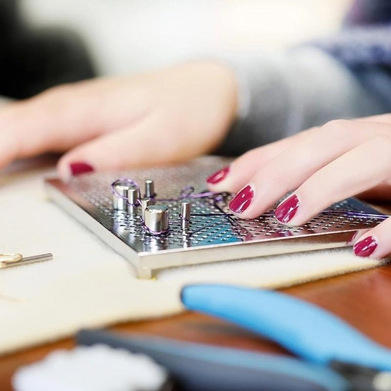 R3MC Tel Bükme Kartı Alüminyum - Wire Jewelry Making Jig incelemesi ve fiyatı