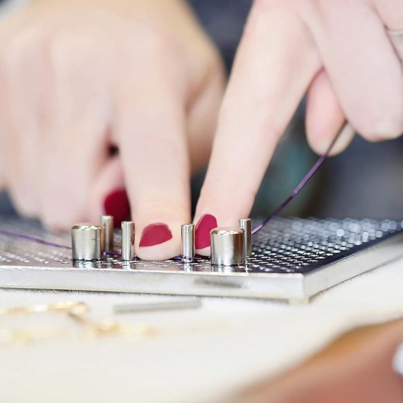 R3MC Tel Bükme Kartı Alüminyum - Wire Jewelry Making Jig incelemesi ve fiyatı