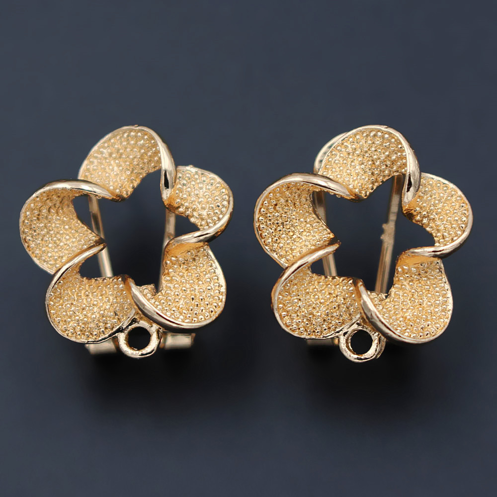 10 çift Telkari Çiçek Küpe Pos - Jewelry Making Dubai incelemesi ve fiyatı